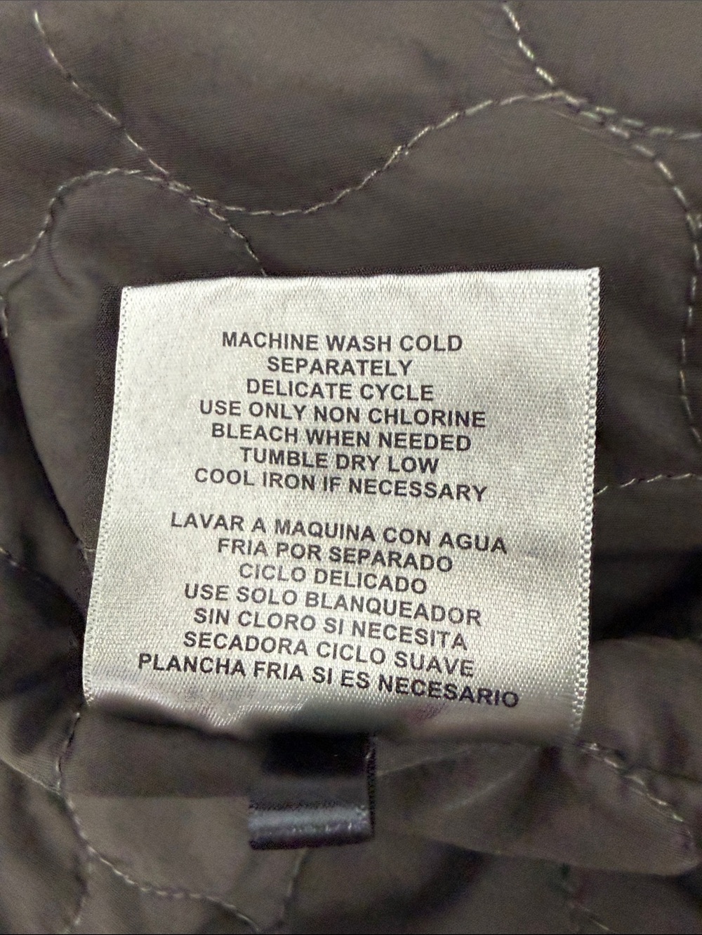 Levi's Jacket Men's Large Olive Utility Trucker Jacket Stand Collar Lined - Picture 14 of 14